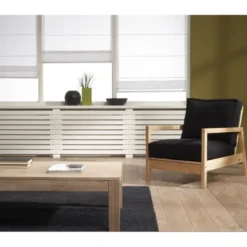 CanDo radiatorpaneel Burton Wit MDF 100x60 cm