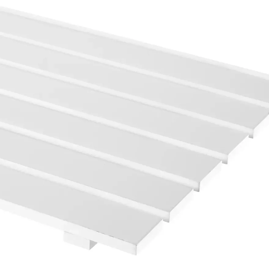 CanDo Radiatorpaneel Burton Wit MDF 100x80 cm