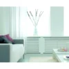CanDo Radiatorpaneel Chester Wit MDF 100x60 cm
