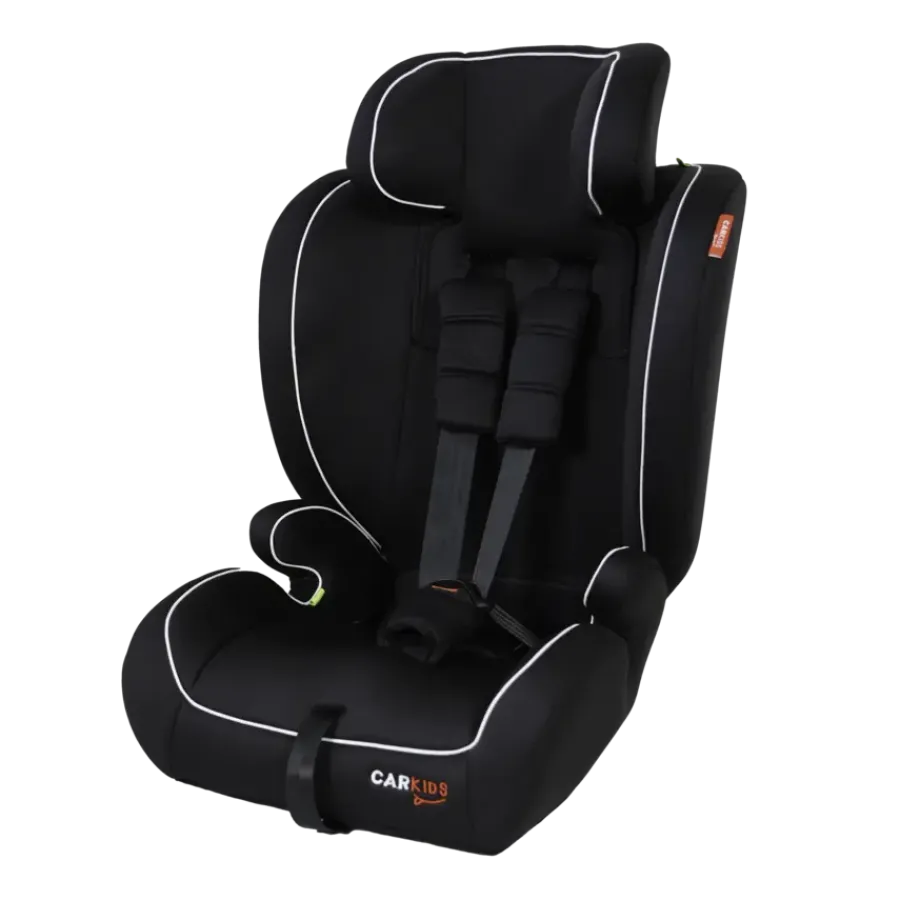 Carkids autostoeltje 76-150cm Zwart/Wit New