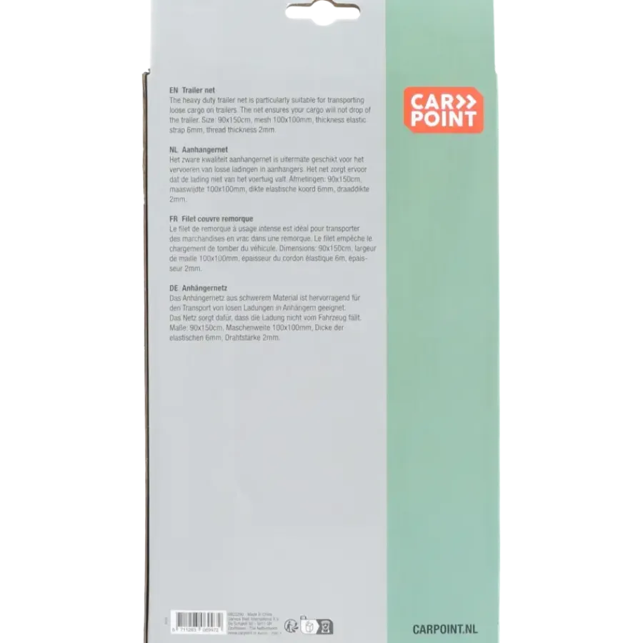 Carpoint Aanhangernet Elastisch 90x150cm Clearance