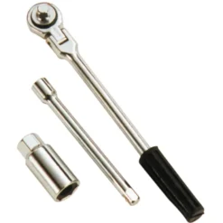Carpoint bougiesleutel met ratel 16mm Best