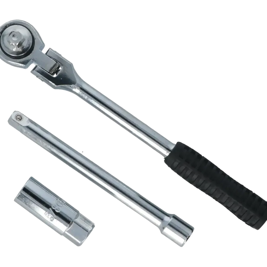 Carpoint bougiesleutel met ratel 16mm Best