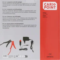 Carpoint jumpstarter 2in1 12V/17Ah Online
