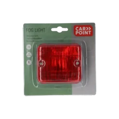 Carpoint Mistachterlicht 70x80mm 12V e4-47333 Hot