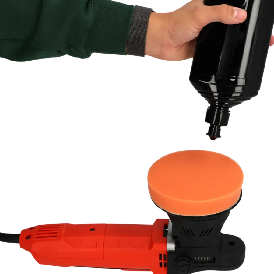 Carpoint polijstmachine dual action 650 watt Clearance