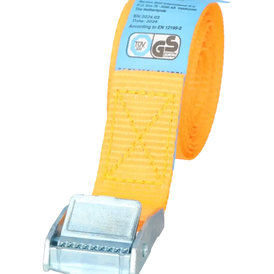 Carpoint Spanband met Klem 5m x 25mm New