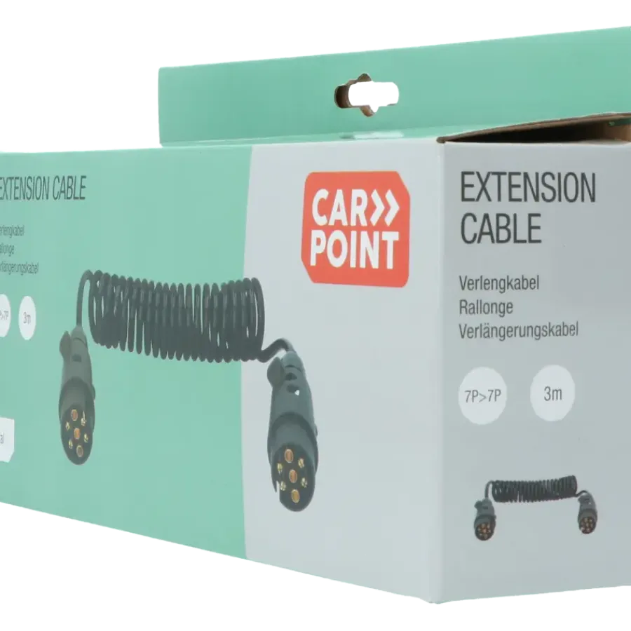 Carpoint spiraal trailer verlengkabel 7p - 7p stekker/stekker Sale