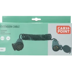 Carpoint spiraal trailer verlengkabel 13-polig stekker en 7polige contrastekker Best