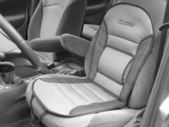 Carpoint Stoelkussen Comfort Zwart/Grijs Sale