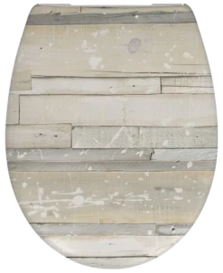 Cedo Pastel Wood WC-bril duroplast hout pastel