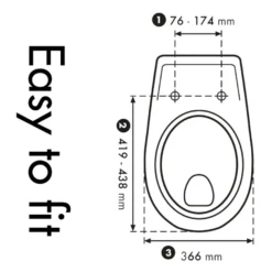 Cedo Wellness & Stone wc bril softclose duroplast