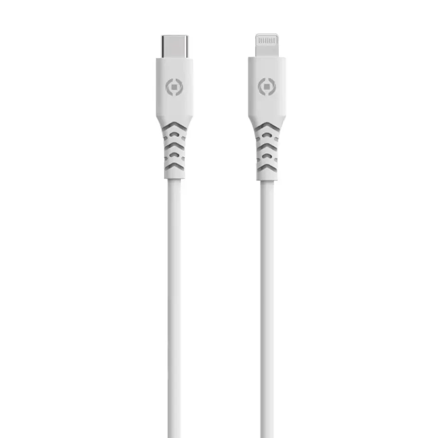 Celly Planet USB-C lightning kabel wit 1,5 meter Outlet