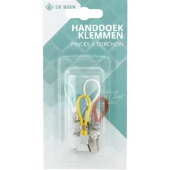 Debeer handdoekklemmen 5 kleuren