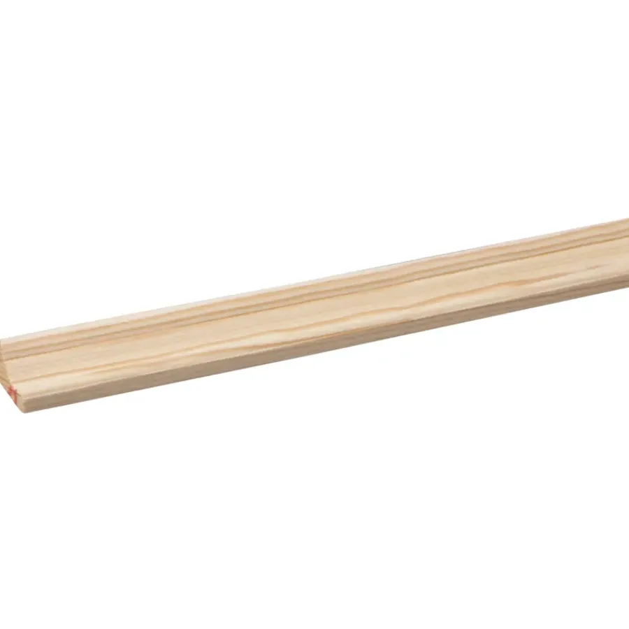 Geen Decorlijst grenen 16x29 mm lengte 270 cm New