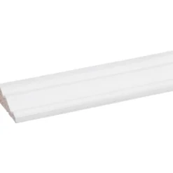 Geen Decorlijst grenen 12x32 mm wit gegrond lengte 270 cm Clearance