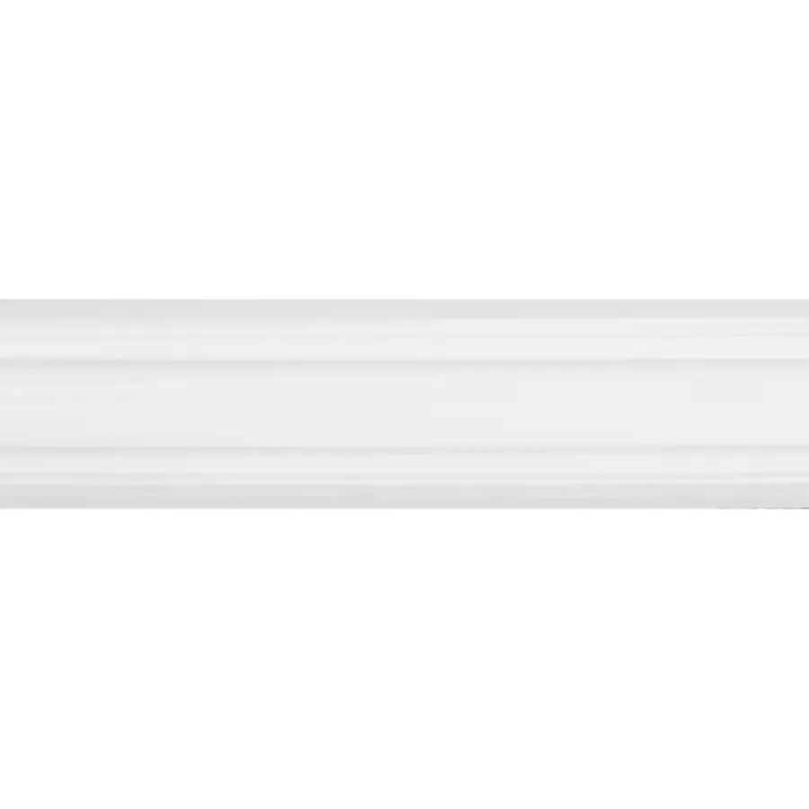 Geen Decorlijst grenen 12x32 mm wit gegrond lengte 270 cm Clearance
