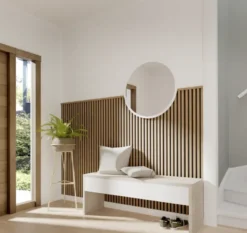Cando Green Decowall Acoustic eindprofiel brons eiken 260cm