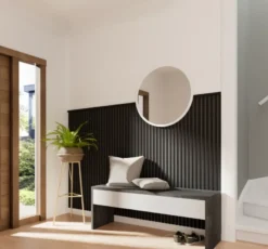 Cando Green Decowall Acoustic eindprofiel zwart 260cm
