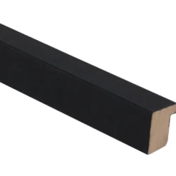 Cando Green Decowall Acoustic eindprofiel zwart 260cm