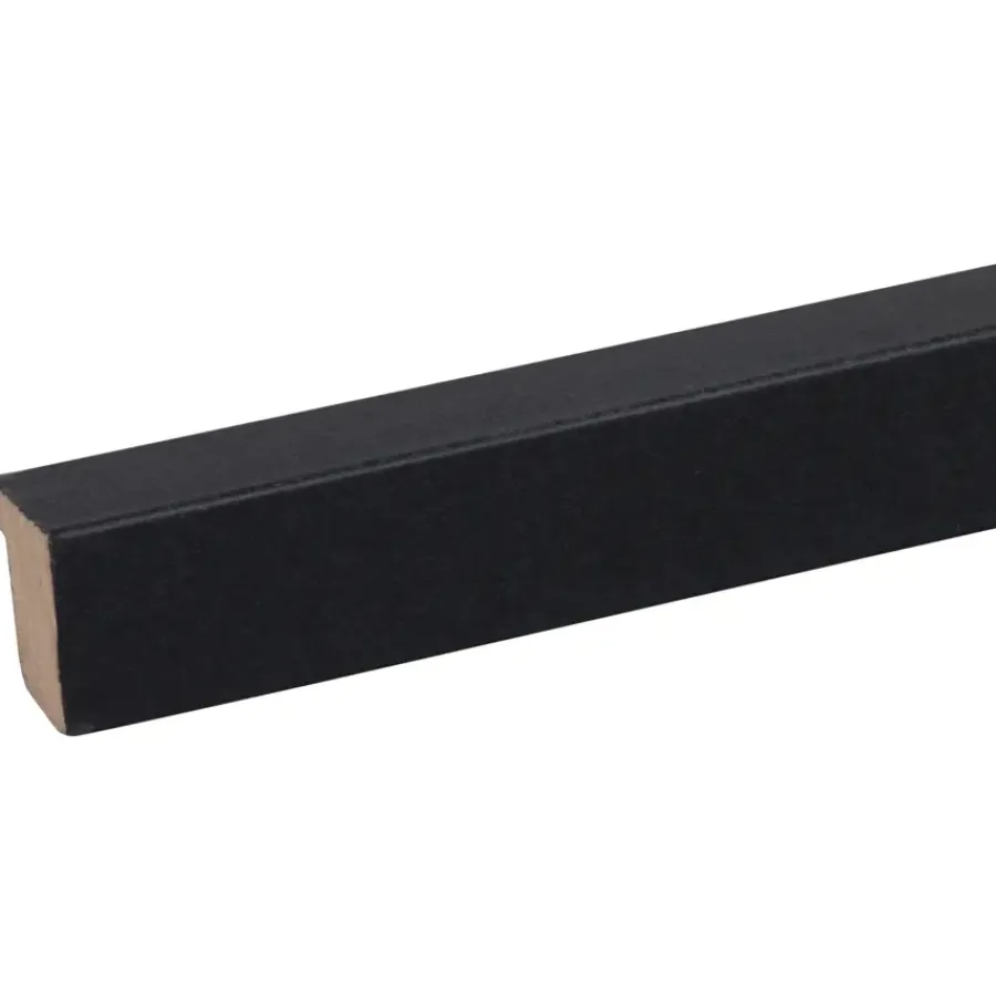 Cando Green Decowall Acoustic eindprofiel zwart 260cm