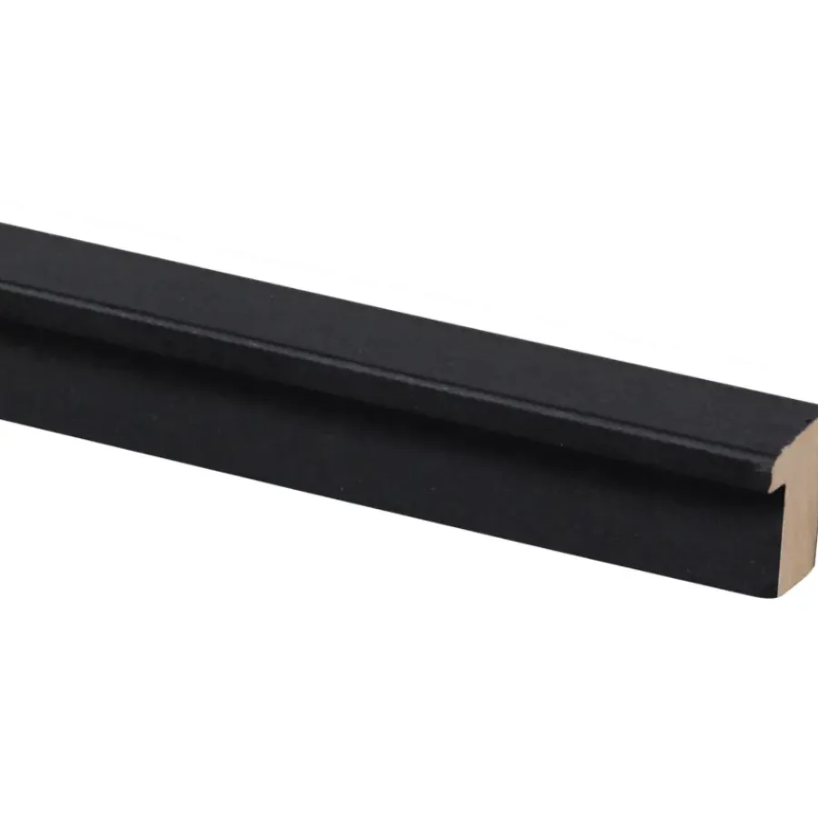 Cando Green Decowall Acoustic eindprofiel zwart 260cm