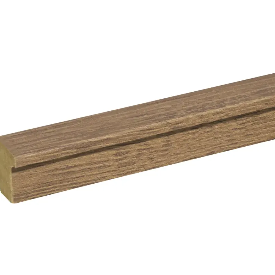 Cando Green Decowall Acoustic eindprofiel rustiek eiken 260cm Outlet