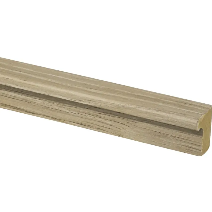 Cando Green Decowall Acoustic eindprofiel vergrijsd eiken 260cm Best