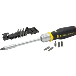 STANLEY De schroevendraaier met ratel incl 12 bits Hot