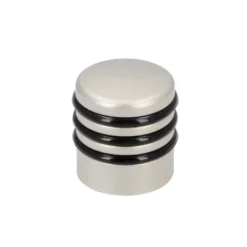 Siro Deurstopper Ton mat nikkel / PVC 28 mm Sale