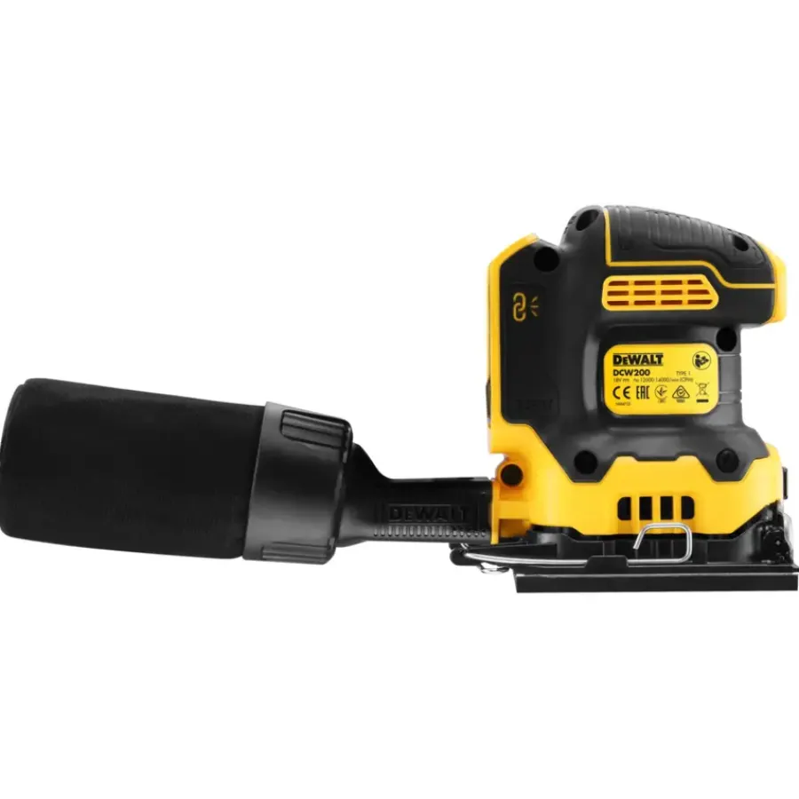 DeWALT 18V XR vlakschuurmachine brushless DCW200N-XJ (zonder accu)