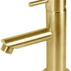Differnz wastafelkraan met hendel goud