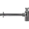 Differnz Wastafelsifon Design Gun Metal Outlet