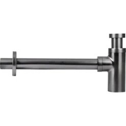 Differnz Wastafelsifon Design Gun Metal Outlet