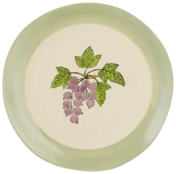 Dinerbord fruit groen - h2,5xd26 cm