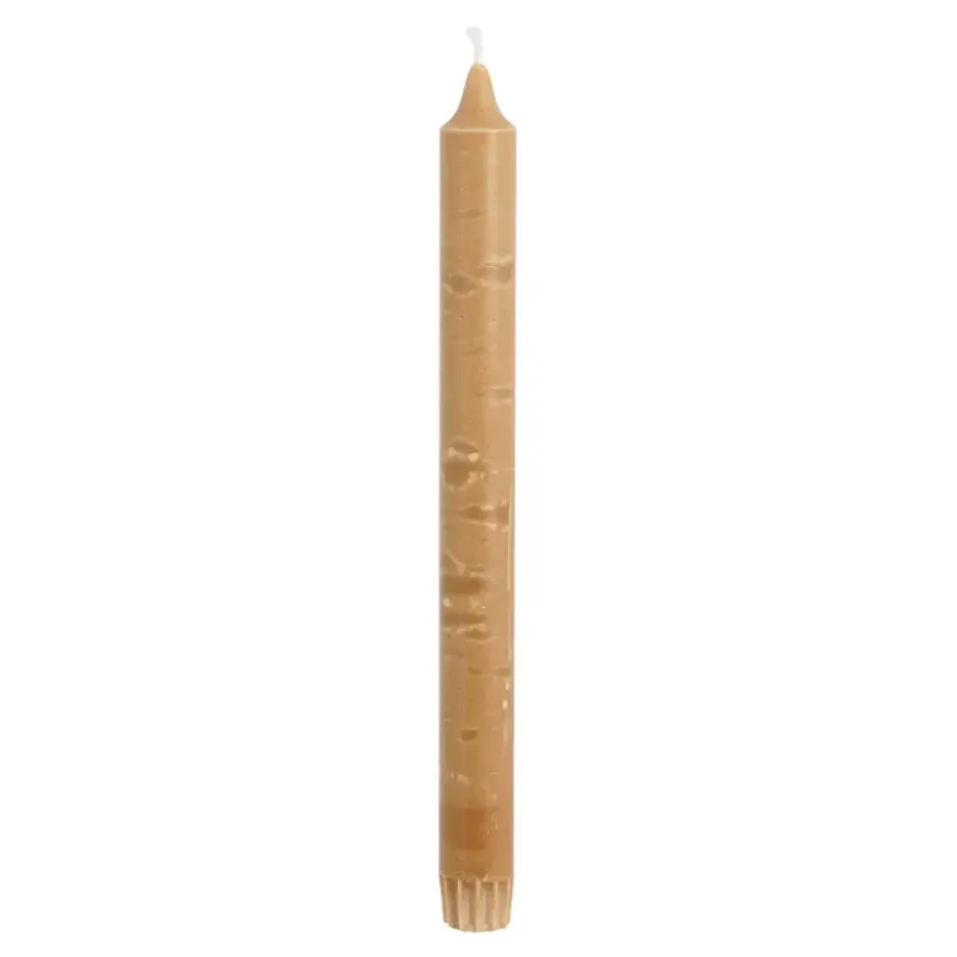 Dinerkaars stearine bruin 6 stuks