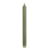 Dinerkaars stearine d.groen- h25xd2,2cm