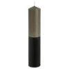 Dip-dye kaars stearine - h25xd5cm