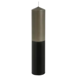 Dip-dye kaars stearine - h25xd5cm