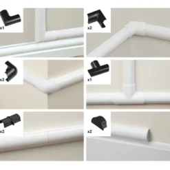 D-Line Accessoireskit voor 30/ 15mm Goot Zwart Online