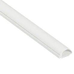 D-Line kabelgoot halfrond wit 20/10 mm 2 meter Hot