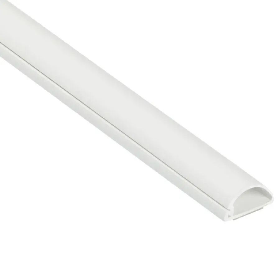 D-Line kabelgoot halfrond wit 20/10 mm 2 meter Hot