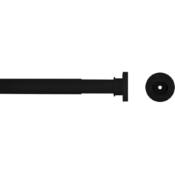 Douchestang Seallux 125-220cm zwart zwart