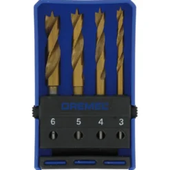 Dremel multitool accessoires - houtborenset 636 voor hout / laminaat / multiplex - 4 stuks New