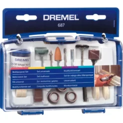 Dremel multitool accessoires - multiset voor snijden / graveren / schuren / reinigen / polijsten / slijpen - 52-delig Discount
