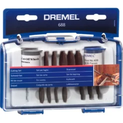 Dremel multitool accessoires - snijset 688 voor snijden langs de rand - 69-delig New