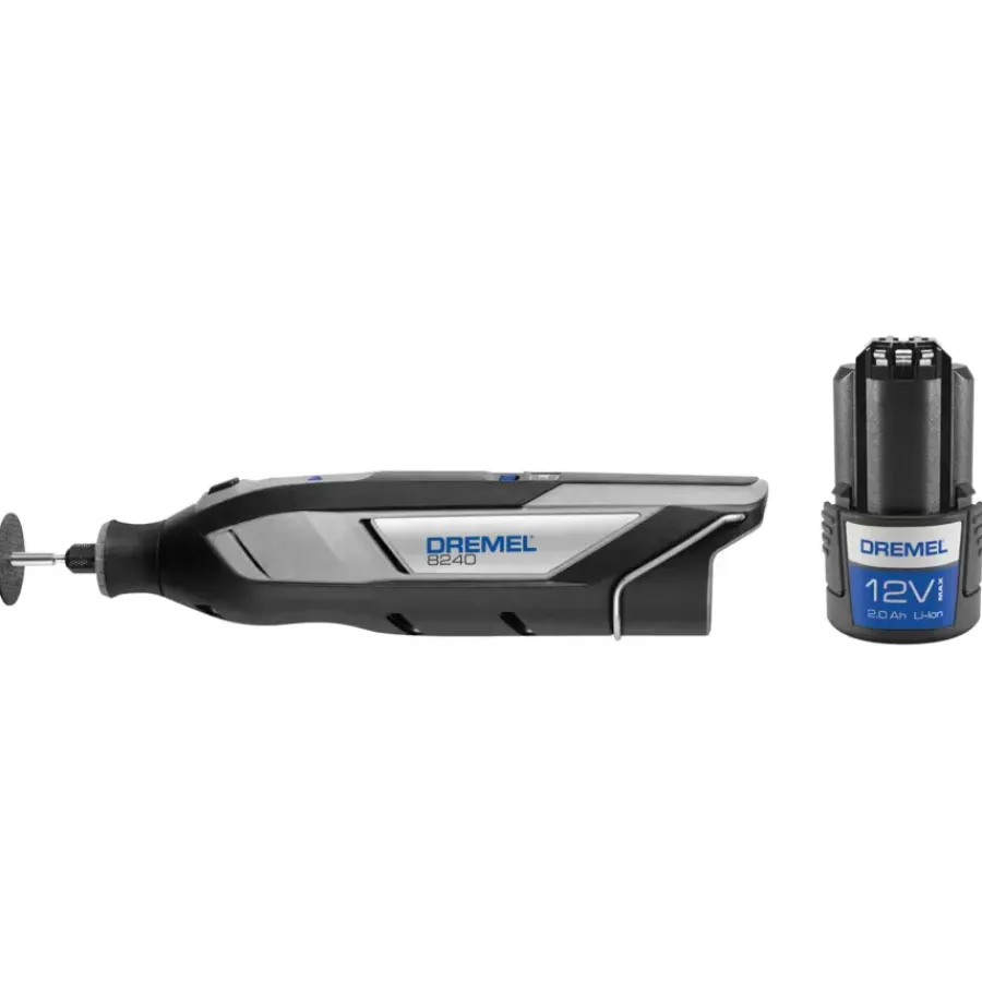 Dremel multitool op accu 12V 2,0Ah 8240JF met 45 accessoires Discount