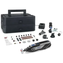 Dremel 12V multitool 8250JF Platinum incl. 2 Ah accu + lader en koffer Outlet