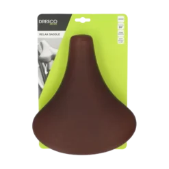 Dresco City Retro fietszadel bruin Online