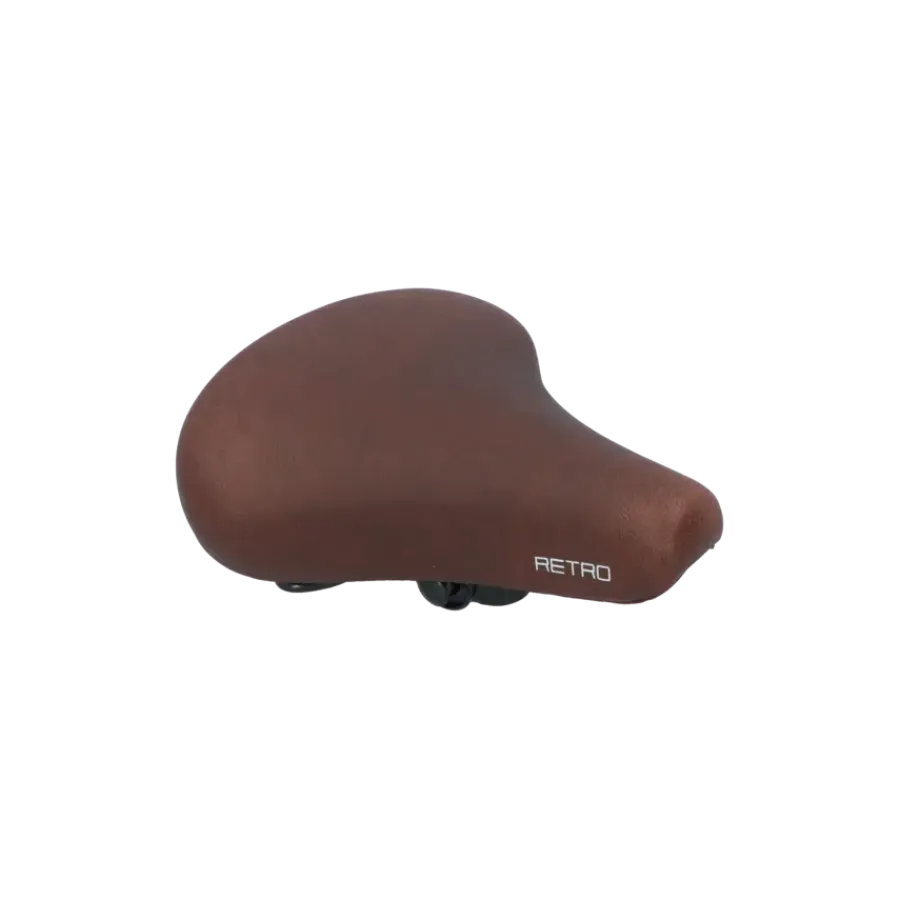 Dresco City Retro fietszadel bruin Online